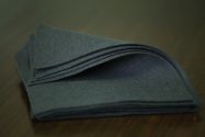 Anthracite grey woolfelt sheet