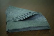 Dolphin grey woolfelt sheet