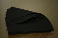 Black woolfelt sheet