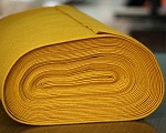 Ochre Zorin per meter (100% wool, thickness: 1,5 mm, width: 130 cm)