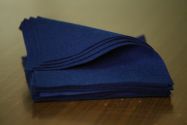 Dark blue woolfelt sheet