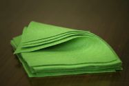 Light green woolfelt sheet